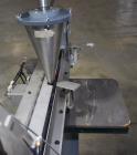 Used All-Fill Powder Tube Filling Line. Consisting of: All Fill B-600 Single Head Semi-Automatic Auger Filler. Has level sensor, agitator and tooling, collector funnel. Currently set up for 1